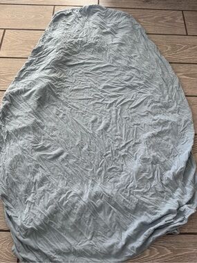 Kyte BABY Crib Fitted Sheet in Slate Light Blue-Gray